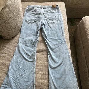 American Eagle Curvy High Rise Flare Jeans